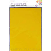 A4 Card 230gsm 6pk Primrose Yellow