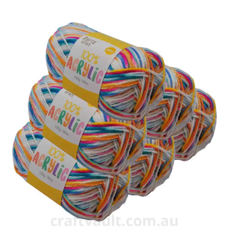 Acrylic Yarn 100g 189m 8ply Circus
