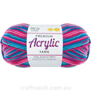 Acrylic Yarn 100g 189m 8ply Enchantment