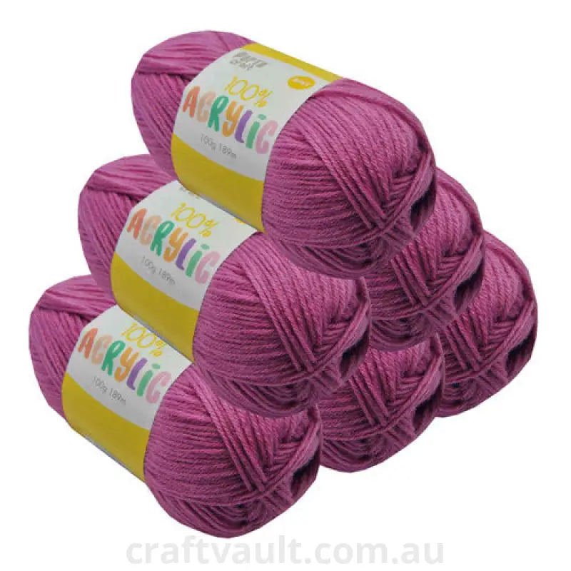 Acrylic Yarn 100g 189m 8ply Fuzzy Wuzzy