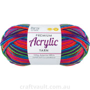 Acrylic Yarn 100g 189m 8ply Hyper