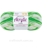 Acrylic Yarn 100g 189m 8ply Lime Time