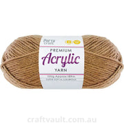 Acrylic Yarn 100g 189m 8ply Nutmeg