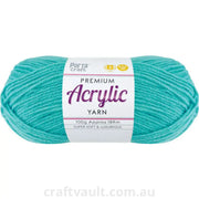 Acrylic Yarn 100g 189m 8ply Sea Foam
