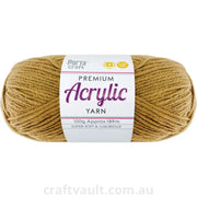 Acrylic Yarn 100g 189m 8ply Tortilla