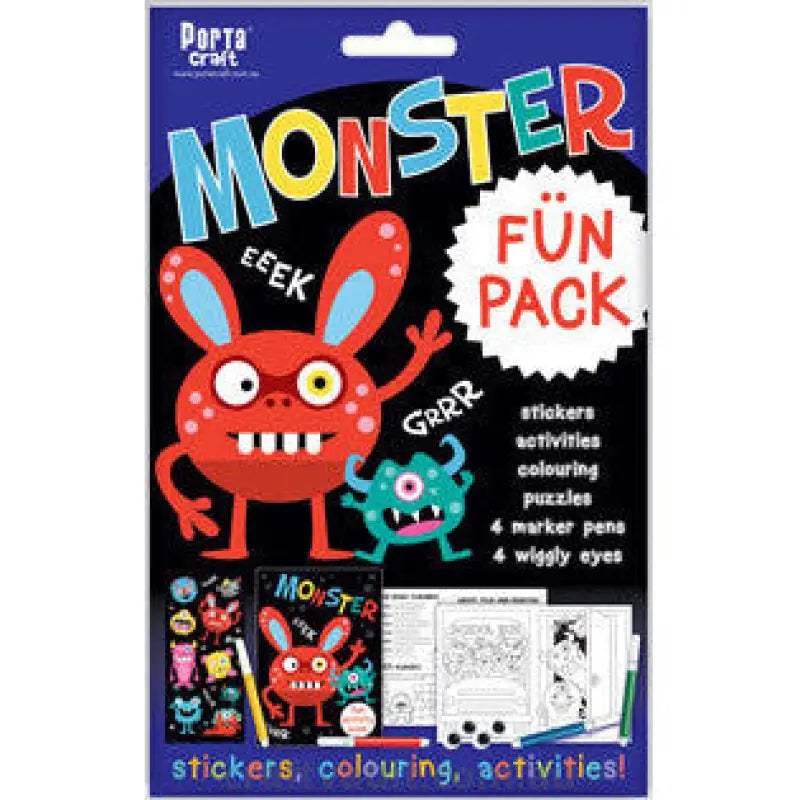 Activity Fun Pack Monster – Craft Vault