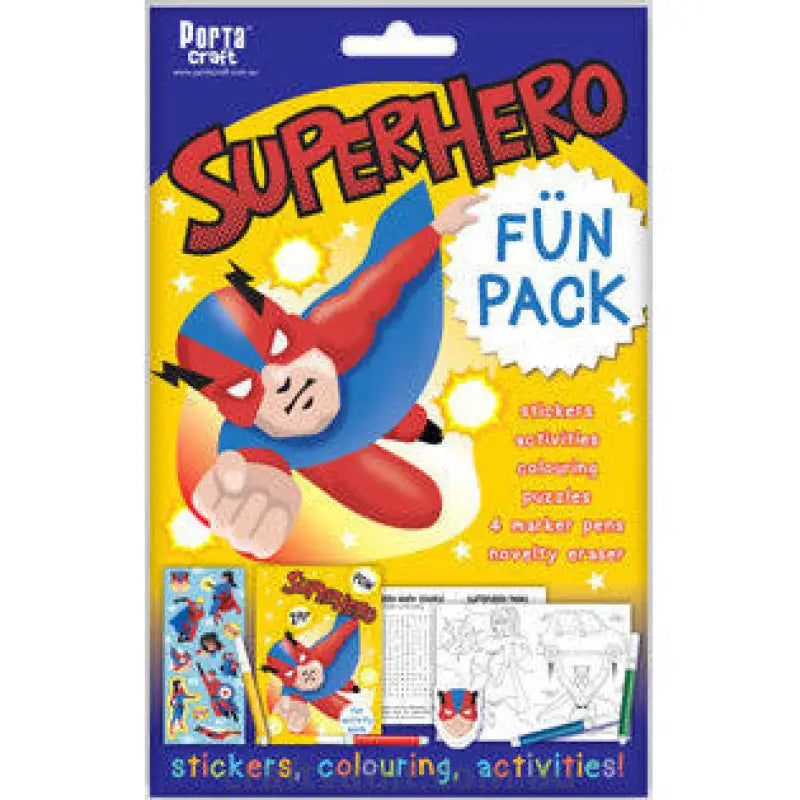Activity Fun Pack Superhero