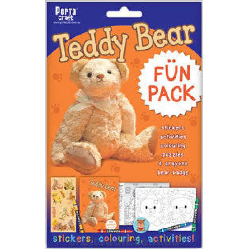 Activity Fun Pack Teddy Bear