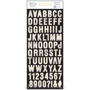 Alphabet Stickers Foil Block Large 2 Sheets