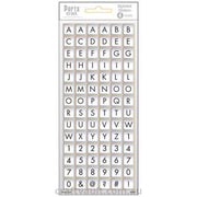 Alphabet Stickers Label Keyboard 4 Sheets