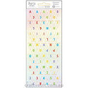 Alphabet Stickers Laser Pennant Multi 2 Sheets