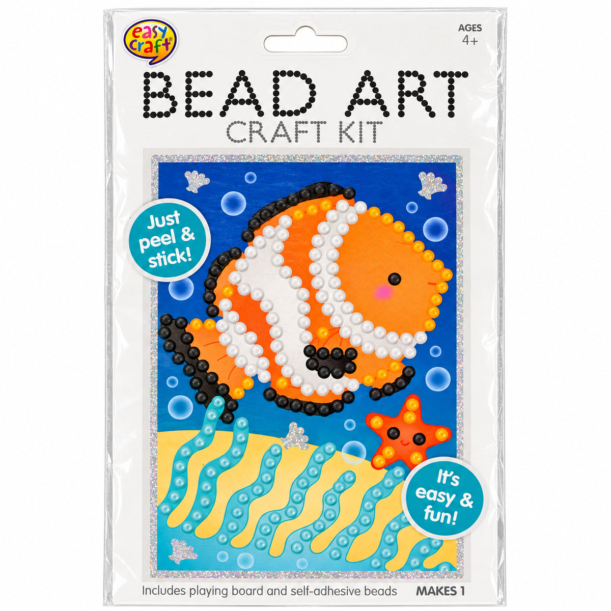 Clown Fish Bead Art Craft Kit