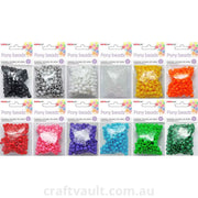 Beads Pony 150pc 12 Asst