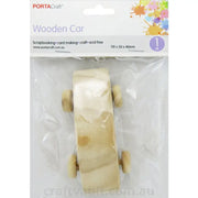 Car Wooden 11x5x4cm