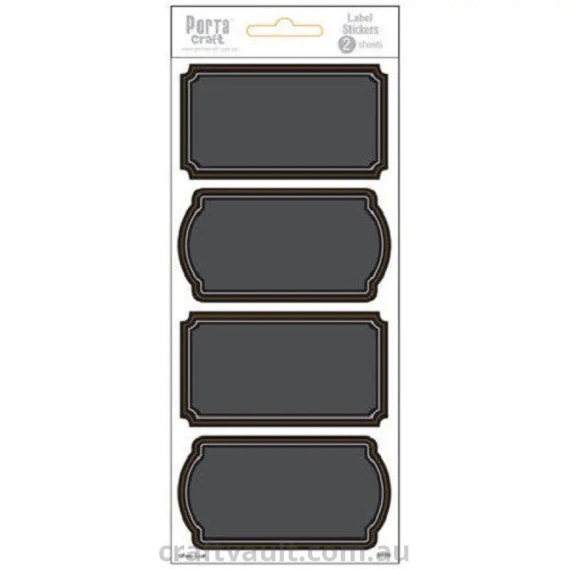 Chalkboard Label Stickers Classic 2 Sheets