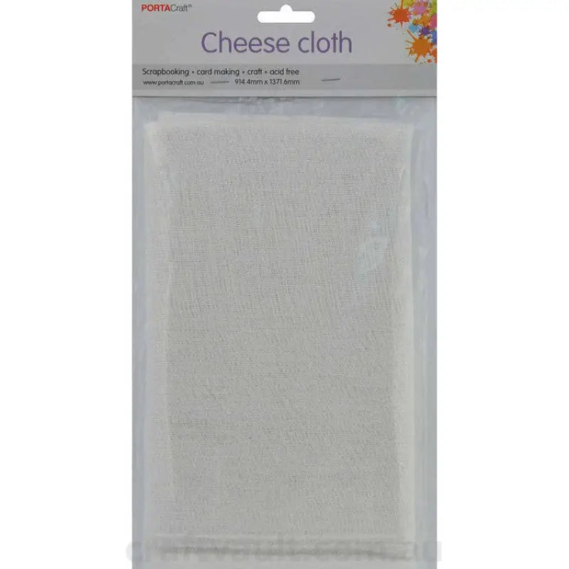 Cheese Cloth 91x137mm White