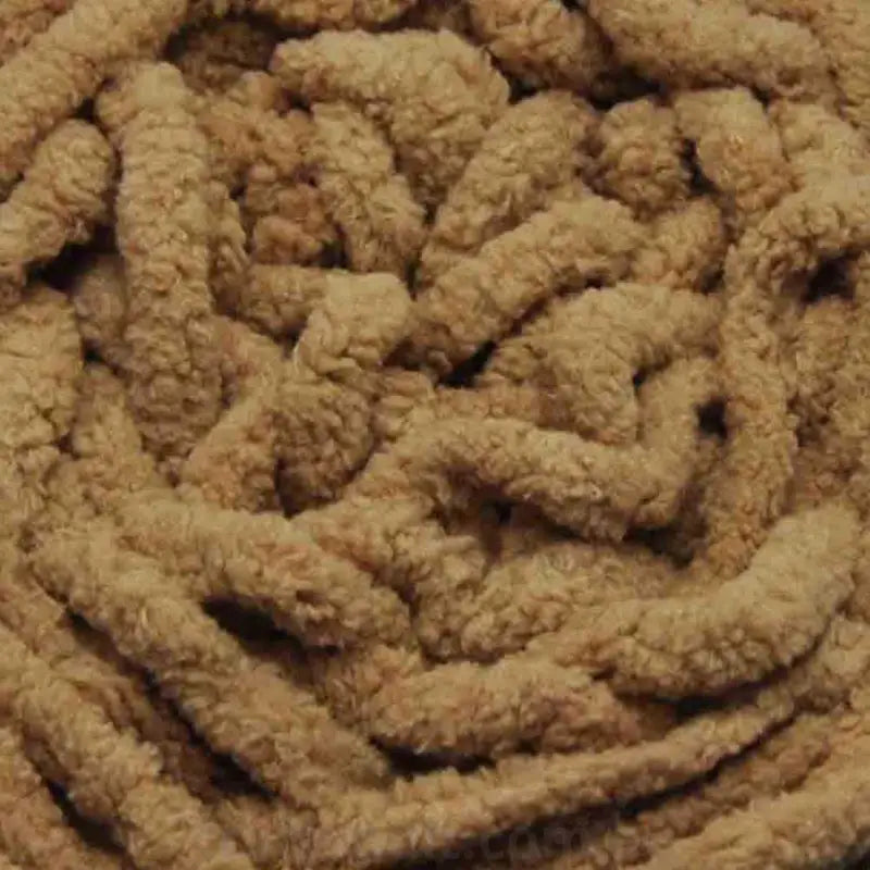 Chenille Blanket Yarn 100g 80m 12ply Latte