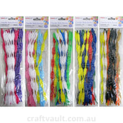 Chenille Stems Bumpy 20pc 5 Asst
