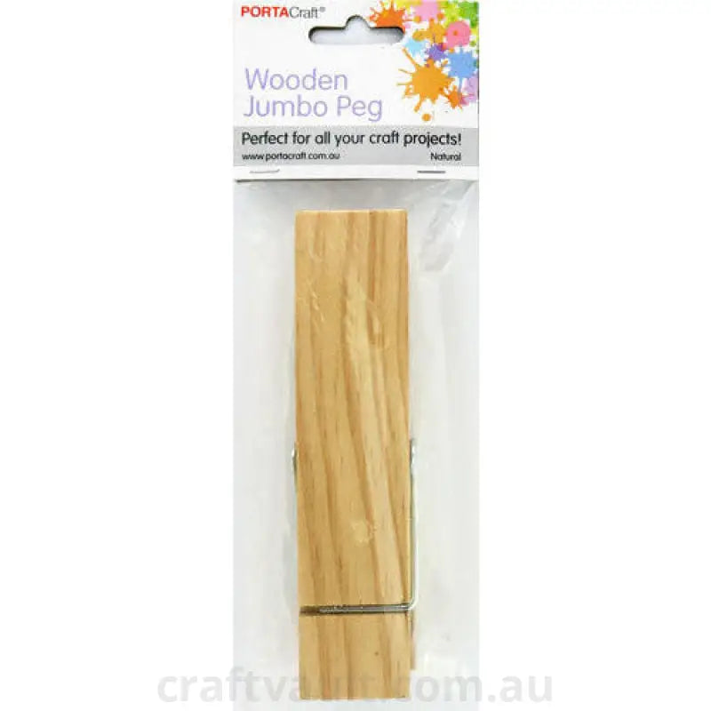 Clothes Pegs 150x35mm Jumbo Natural