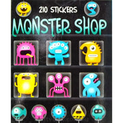 Copy of Sticker Books Monster Shop 210 Stickers