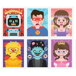 Funny Faces Sticker Kit