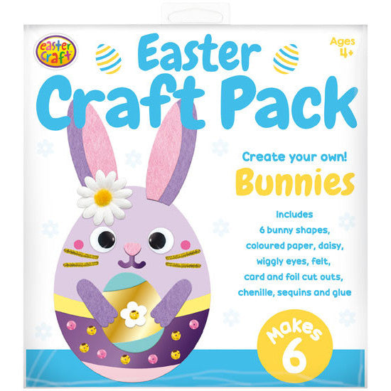 Easter Bunny Super Craft Pack - Creates 6