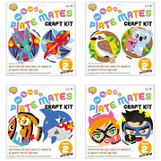 Plate Mates Craft Kit 2pk 4 Assorted