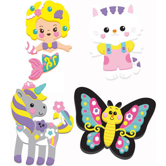 MYO Foam Craft Kit 4 Assorted