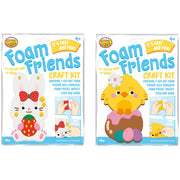Porta Craft Easter Foam Friends Craft Kit 2pk