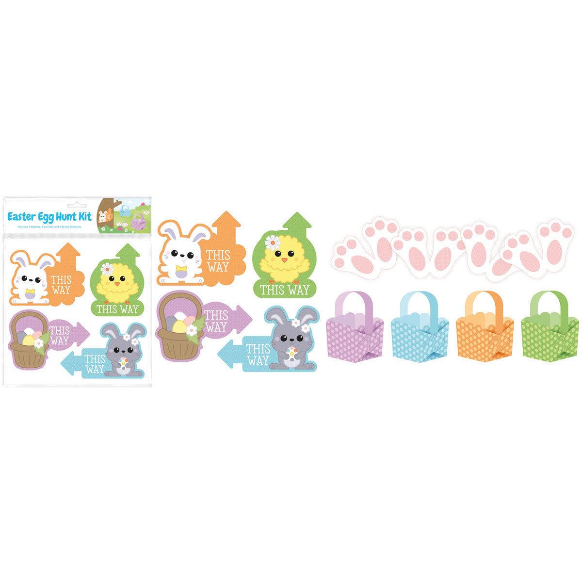 Easter Egg Hunt Kit 12pcs
