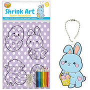 Easter-Themed Shrink Art Decorations Kit - 4pk