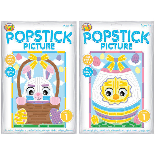 Porta Craft Easter Popstick Picture Kit 2pk