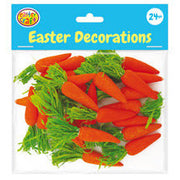 Flocked Carrots 7cm 24pk