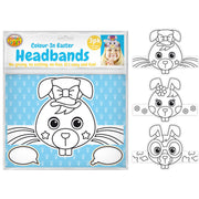 Porta Craft Colour In Cardstock Headbands 3pk