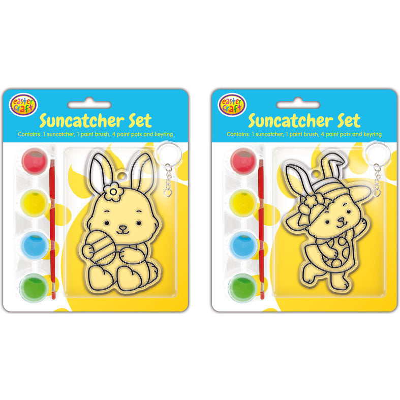 Porta Craft Easter Bunny Sun Catcher Painting Set