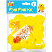 Pom Pom Chick Kit 6pk