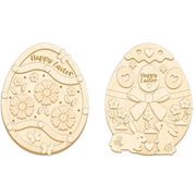 Porta Craft 3D Wooden Egg Kit Assorted 2pk