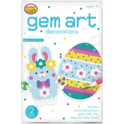 Gem Art Decorations Easter Craft Kit 2pk