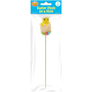 Easter Chick Hatching with 2 Small Eggs Pick