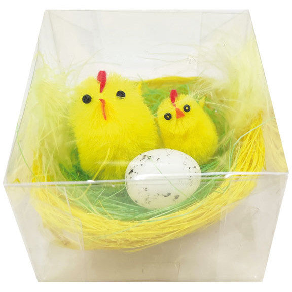 Porta Craft Nest with Easter Chicks & Egg