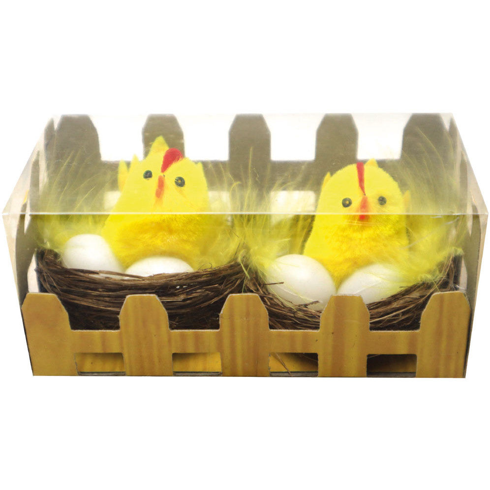 Porta Craft Nests with Easter Chicks & Eggs (2 Pack)