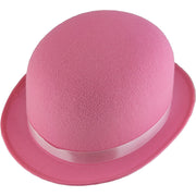 Easter Felt Bowler Hat - Pink