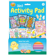 Easter 3 in 1 Activity Pad (Includes 33pcs)
