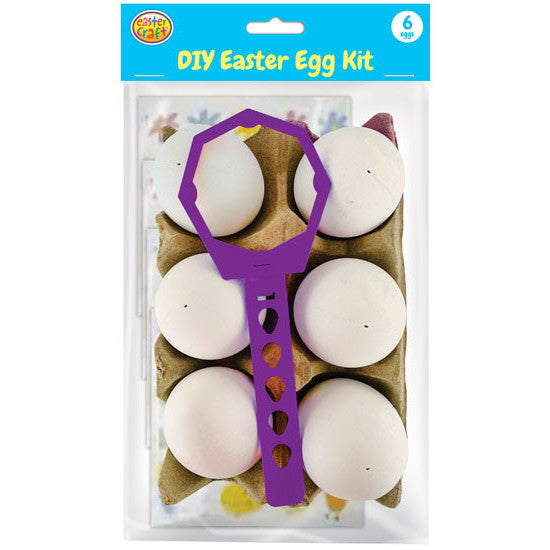 DIY Easter Egg Decorating Kit - 6 Eggs