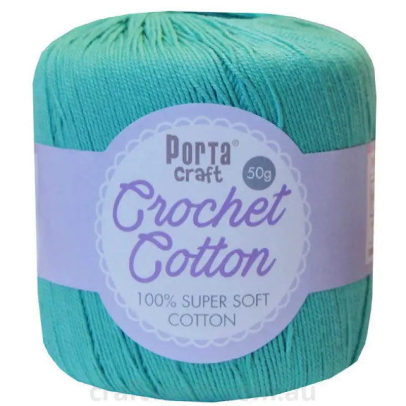 Crochet Cotton 50g 145m 3ply Caribbean