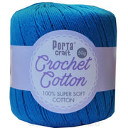 Crochet Cotton 50g 145m 3ply Cornflower Blue