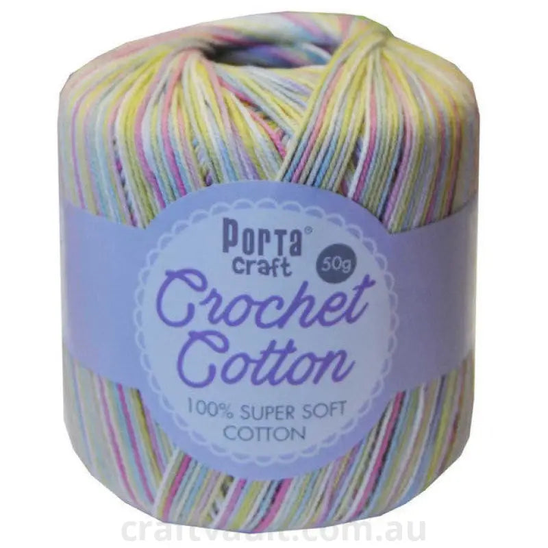Crochet Cotton 50g 145m 3ply Marshmallow
