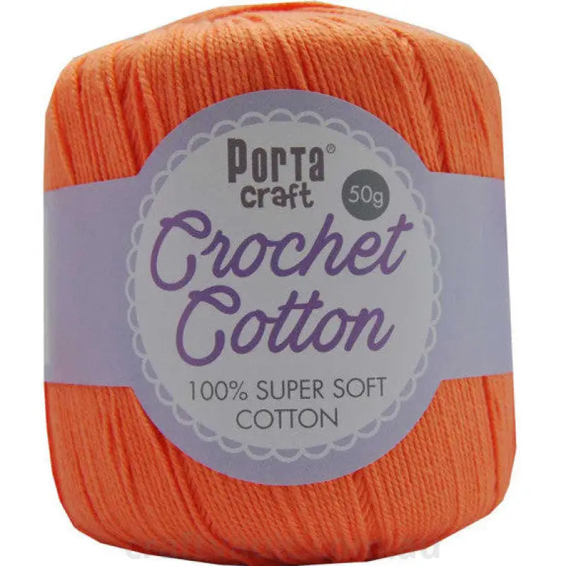 Crochet Cotton 50g 145m 3ply Peach Blossom