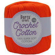 Crochet Cotton 50g 145m 3ply Sunkist