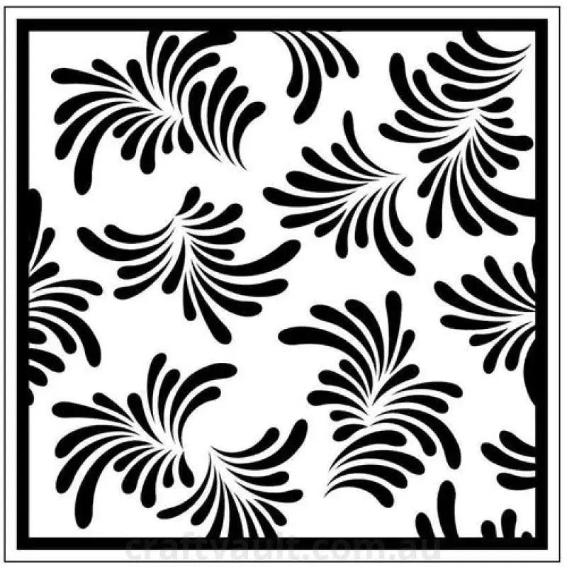 Embossing Folder Square Petals